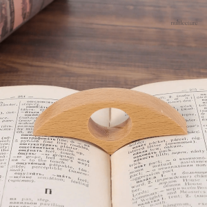 Bague de lecture en bois Arc, design élégant et naturel