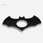 Bague en bois unique pour la lecture, design chauve-souris distinctif