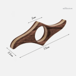 Bague de lecture minimaliste en bois