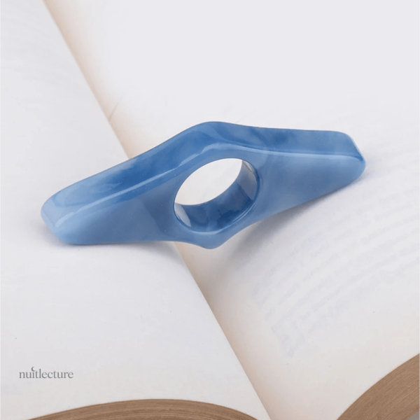 Bague de lecture colorée pour les amateurs de livres