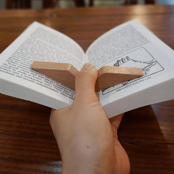 Bague de lecture en bois pour un confort optimal