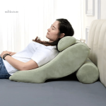 Coussin de lecture confortable pour éviter le reflux