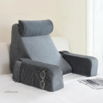 Coussin de lecture avec soutien cervical confortable