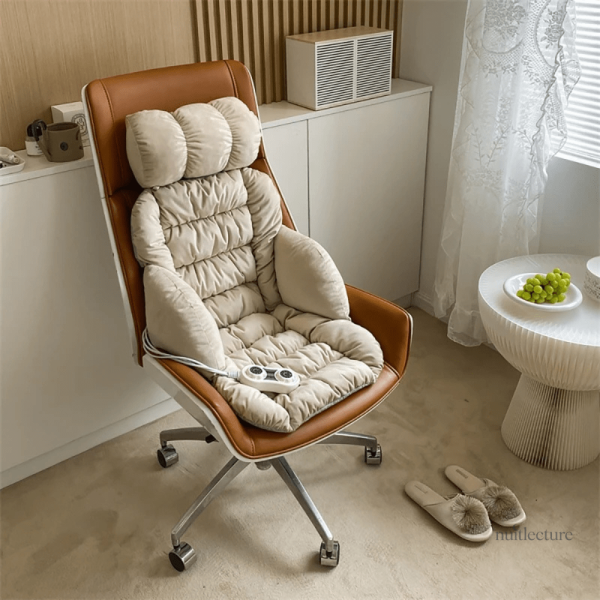 Coussin de lecture ergonomique et réchauffant