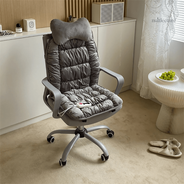Coussin de lecture avec chaleur douce pour détente