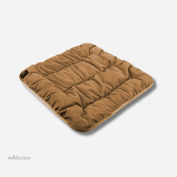 Coussin chauffant doux pour les amateurs de lecture