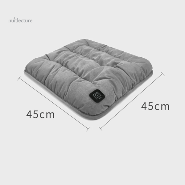 Coussin de lecture avec chauffage intégré pour bien-être