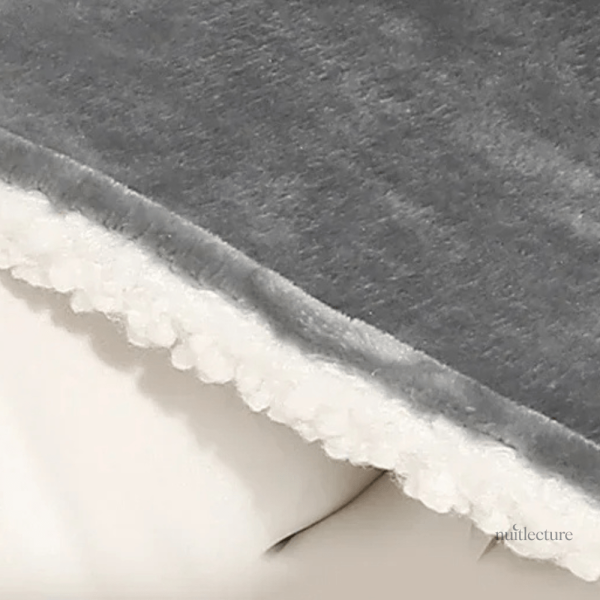 Coussin portable en flanelle pour chaise et bureau