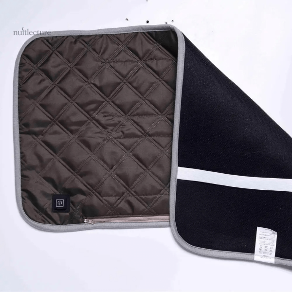 Coussin ergonomique avec fonction chauffage intégrée
