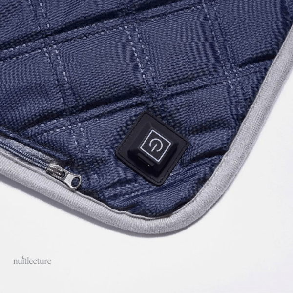 Coussin avec ports USB et Type-C pour lecture