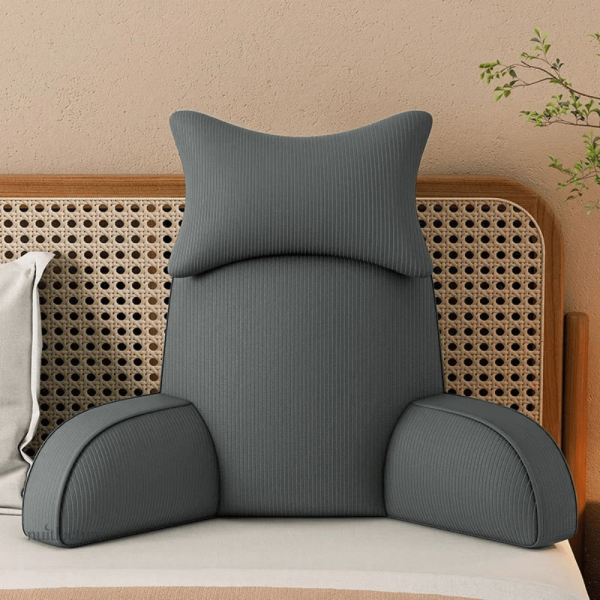 Coussin en micropeluche pour un soutien optimal lors de la lecture