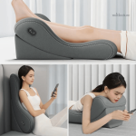 Coussin ergonomique chauffant pour lectures confortables