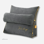 Coussin de lecture élégant, parfait pour le salon ou la chambre