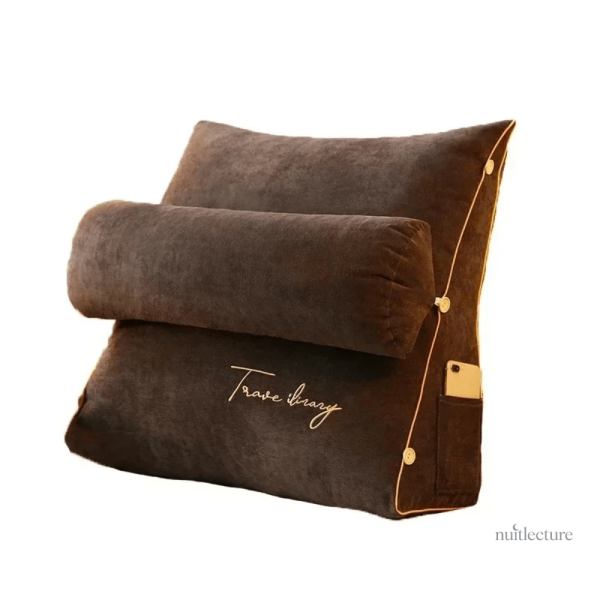 Coussin de lecture premium pour les amateurs de livres