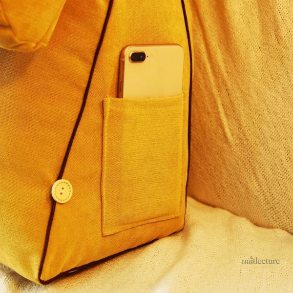 Coussin chic pour une expérience de lecture agréable