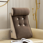 Coussin de lecture avec support intégré