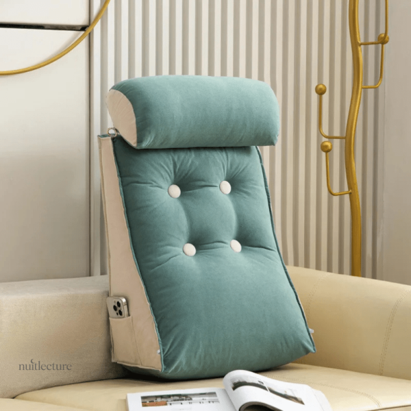 Coussin contemporain pour lectures prolongées