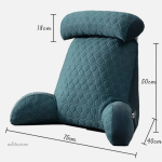 Confort maximal pour le lecteur avec accoudoirs intégrés