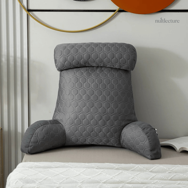Coussin confort pour une lecture agréable au lit