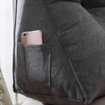 Coussin de lecture doux pour lit cosy