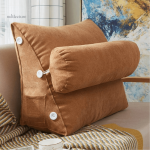 Coussin de lecture en tissu doux