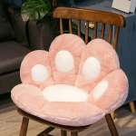 Coussin de lecture en forme de patte de chat