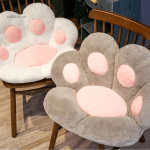 Coussin de lecture doux avec design animalier