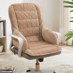 Coussin lombaire en velours pour chaise confortable