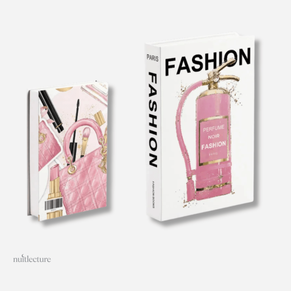 Faux livres fashion en couleurs neutres pour votre déco