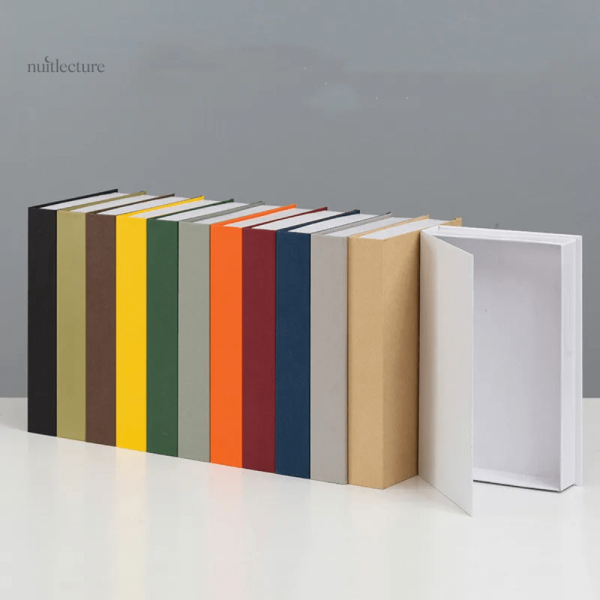 Faux livres de luxe boîte de rangement décorative