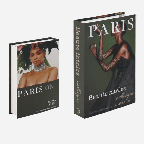 Faux livres décoratifs modernes, parfaits pour une étagère