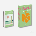 Faux livres luxe pour une déco inspirée des tropiques