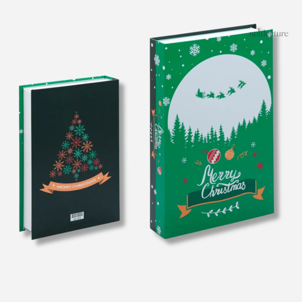 Livres décoratifs élégants pour la saison festive