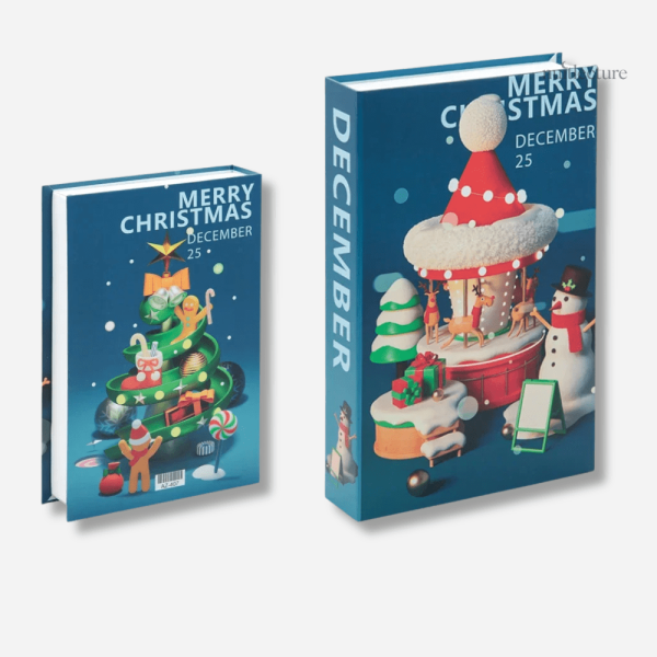 Faux livres décoratifs festifs pour intérieur