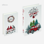 Faux livres décoratifs élégants pour Noël - vue 3