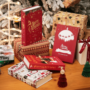 Livres décoratifs modernes pour Noël