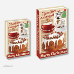 Set de livres décoratifs pour Noël