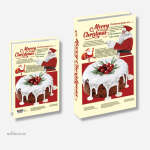 Faux livres en style vintage pour Noël