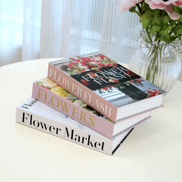 Faux livres tendances pour une décoration florale unique