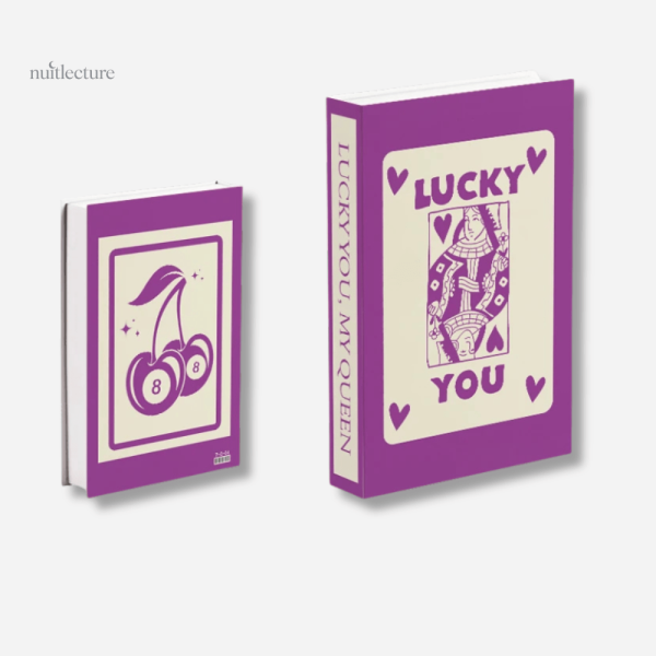 Coffret de faux livres sur le poker pour table basse
