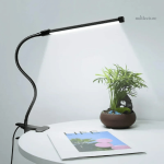 Lampe de lecture à pince LED pour bureau et chambre