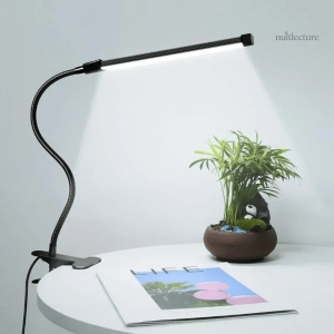Lampe de lecture à pince LED pour bureau et chambre