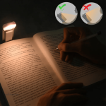Lampe de lecture compacte - rechargeable et pratique