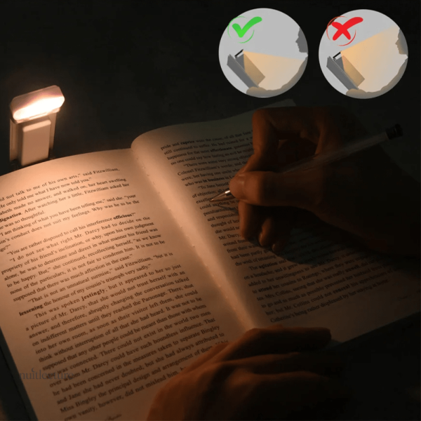 Lampe de lecture compacte - rechargeable et pratique