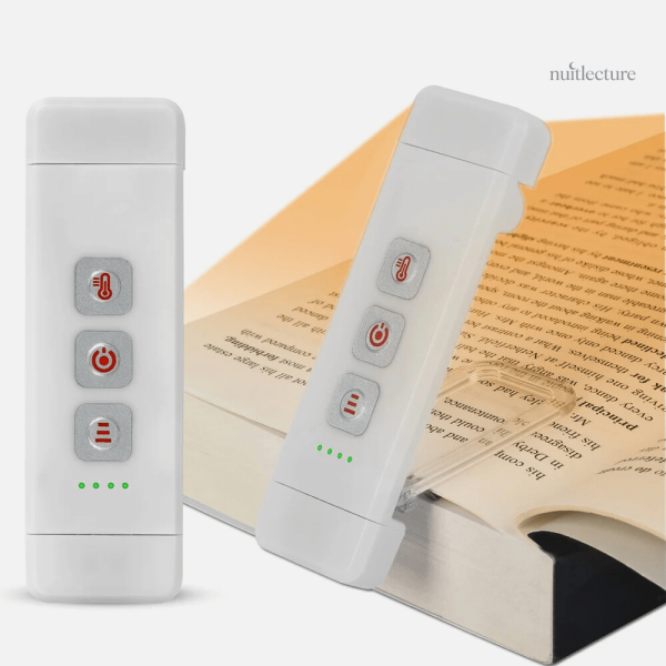 Lampe à pince pour lecture - design portable