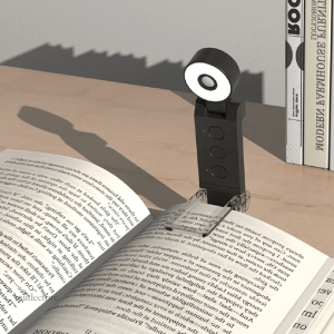 Lampe de lecture rechargeable à pince design