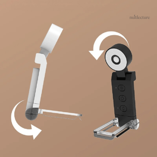 Lampe à pince légère pour un éclairage ciblé