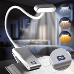Lampe de lecture légère, 3 couleurs pour la personnalisation