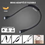 Design ergonomique et rechargeable pour une utilisation prolongée