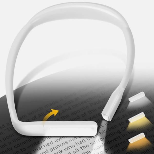 Lampe rechargeable, lumière ajustable pour une lecture confortable